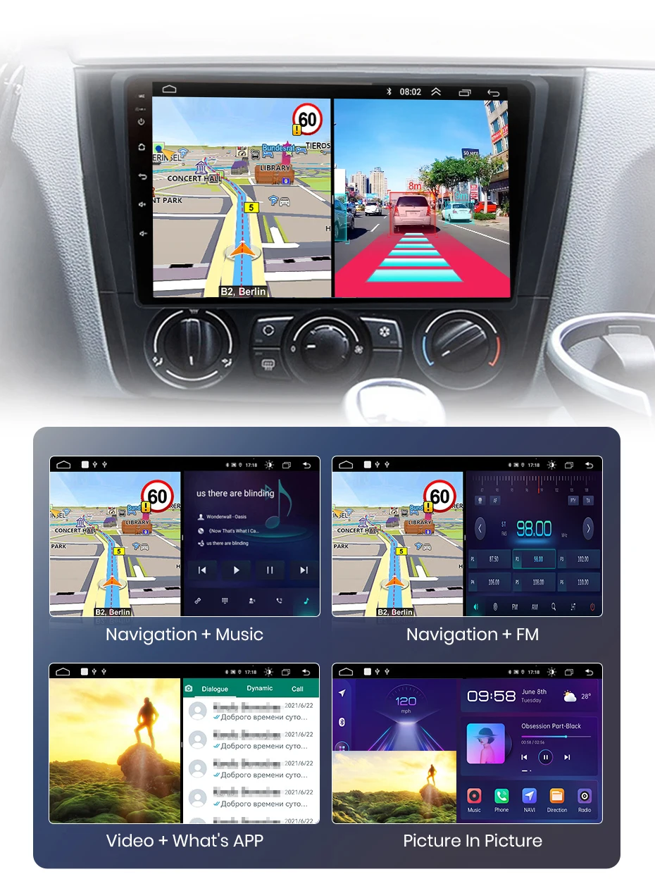 Junsun carplay android auto autoradio für bmw 1-serie e87 e81 e82 e88 2011-2015 gps intelligente systeme multimedia autoradio