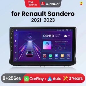 Android Autoradio für Renault /Dacia Sandero 2021-2023  RDS BT DSP 2-DIN Carplay