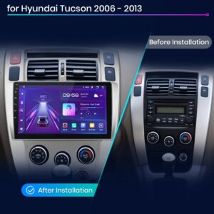 Alternative view of Android Autoradio für Hyundai Tucson 2006-2013 GPS Stereo Multimedia Carplay
