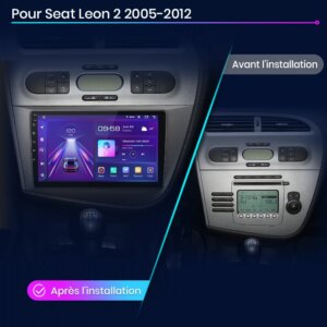 Alternative view of Android Autoradio für Seat Leon MK2 2007-2013 GPS  Stereo Multimedia Carplay