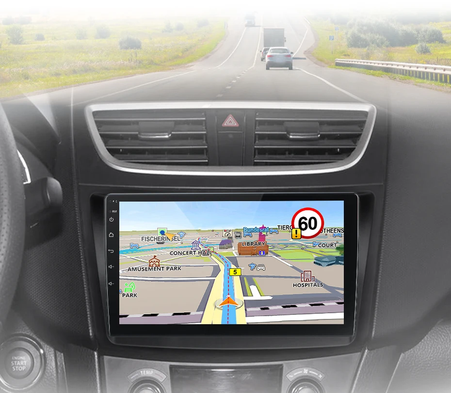 Junsun drahtlose carplay android auto autoradio für suzuki smart 4 2006-2018 gps intelligente systeme tereo multimedia autoradio
