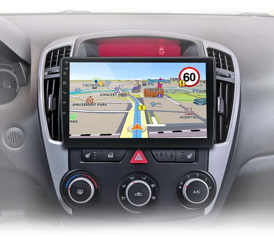Junsun Wireless Carplay Android Auto Autoradio für Kia Ceed 2007-2009 GPS Multimedia 2 Din