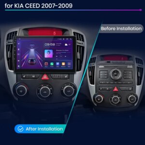 Alternative view of Android Autoradio für Kia Ceed 2007-2009 GPS Multimedia 2 Din Wireless Carplay  8Core