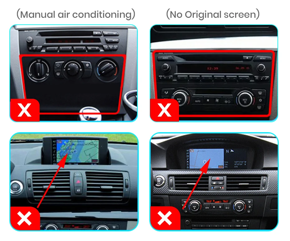 Junsun carplay android auto autoradio für bmw 1er 1er Serie e87 e81 e82 e88 2011-2015 gps intelligente systeme stereo