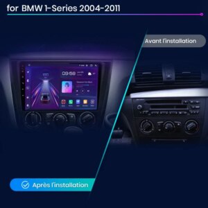 Alternative view of Android Autoradio für BMW 1er Serie E87 E81 E82 E88 2011-2015 GPS Multimedia Carplay 8Core Stereo