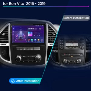 Alternative view of Android Autoradio für Mercedes Benz Vito W447 2006-2018 GPS Multimedia Carplay 8Core