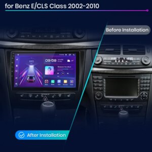 Alternative view of Android Autoradio für Mercedes Benz E Klasse W211 e300 2006-2018 GPS Multimedia Carplay 8Core