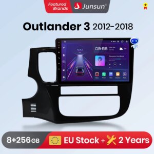 Android Autoradio für Mitsubishi Outlander 3 2012–2018 GPS Systeme Multimedia 8Core Carplay