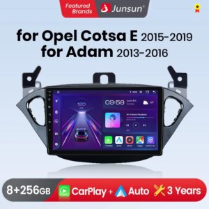 Android Autoradio für Opel Corsa E 2015-2019 GPS Multimedia 2-DIN-Systeme Stereo Carplay 8Core