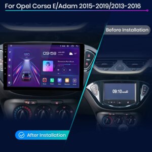 Alternative view of Android Autoradio für Opel Corsa E 2015-2019 GPS Multimedia 2-DIN-Systeme Stereo Carplay 8Core