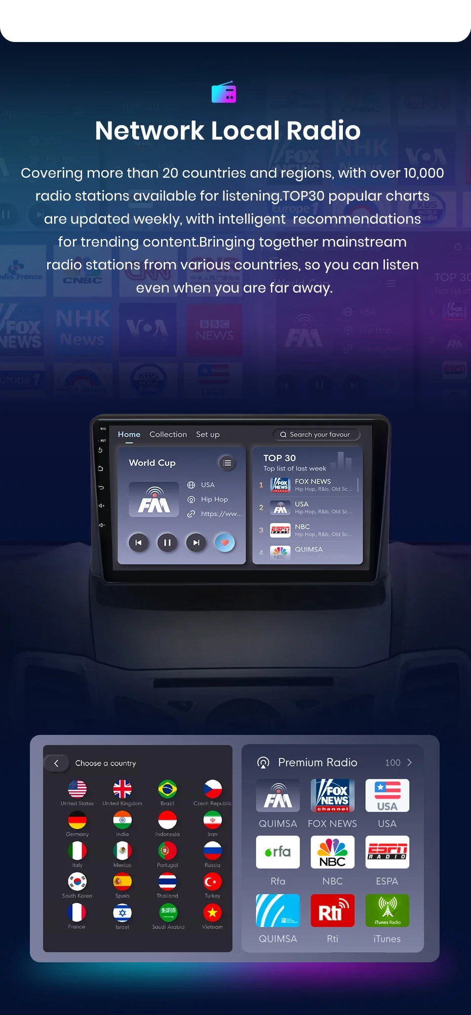 Junsun kabelloses carplay android auto radio für ford fiesta mk7 2012-2015 auto intelligente systeme rds bt dsp 2 din autoradio