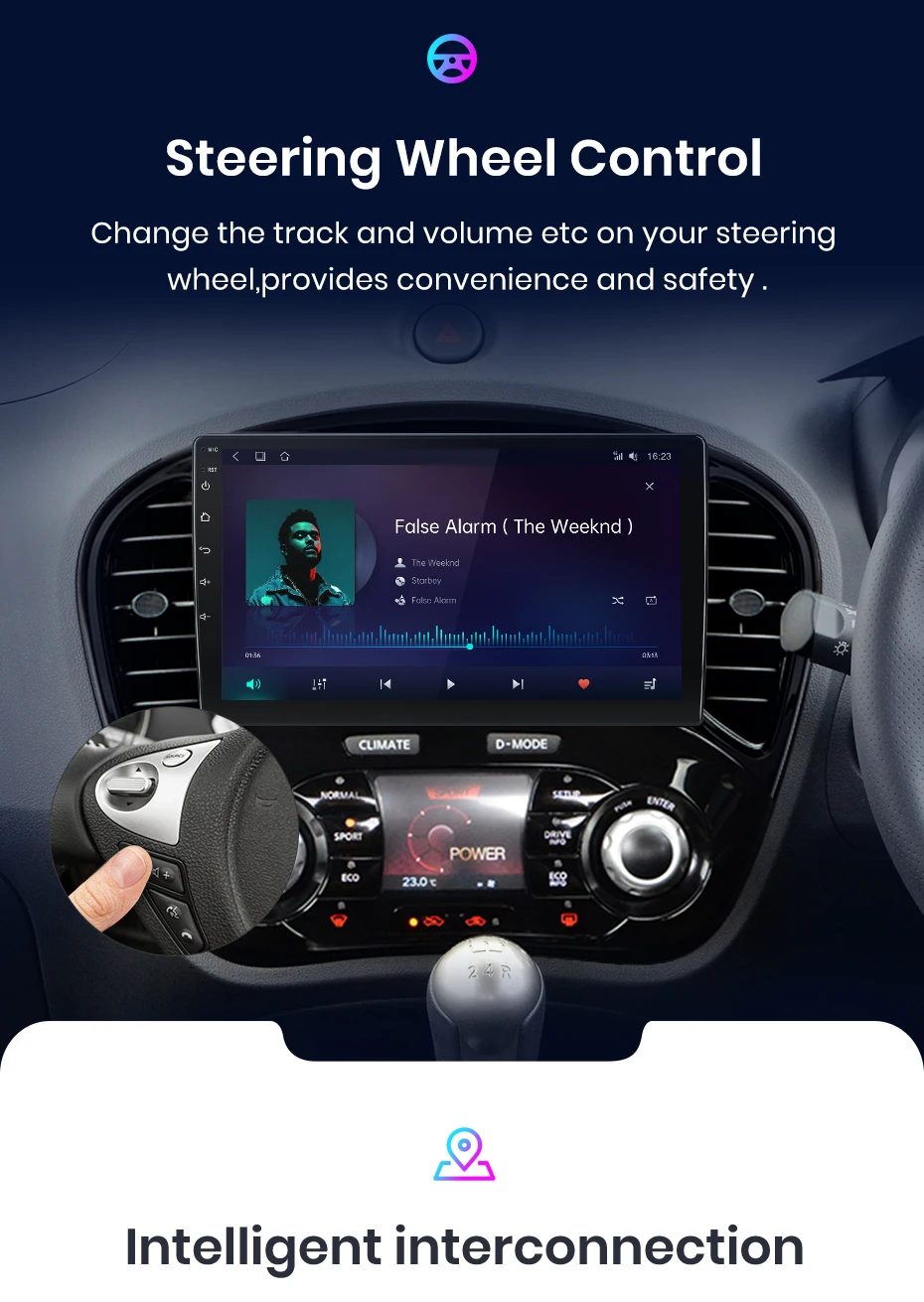 Junsun kabelloses carplay android auto autoradio für nissan juke yf15 2010-2015 gps smart systeme stereo multimedia autoradio