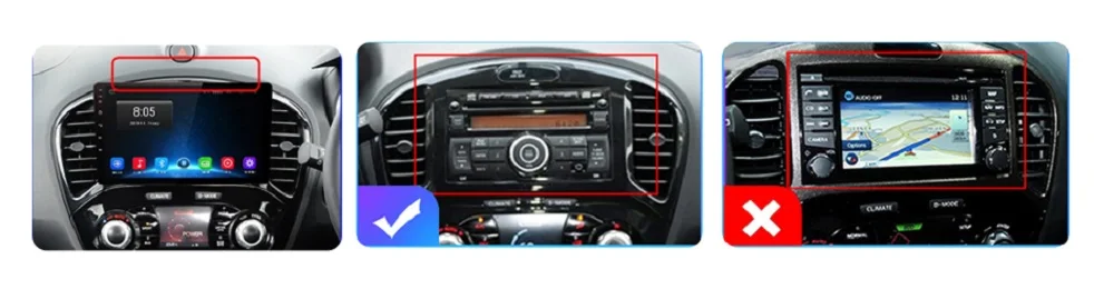Junsun kabelloses carplay android auto autoradio für nissan juke yf15 2010-2015 gps smart systeme stereo multimedia autoradio