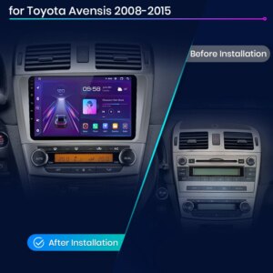 Alternative view of Android Autoradio für Toyota Avensis T27 2008-2015 GPS  Multimedia 8Core Carplay