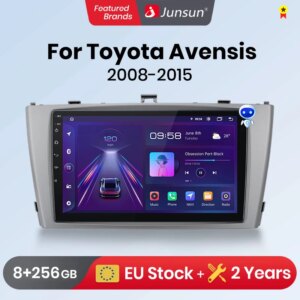 Android Autoradio für Toyota Avensis T27 2008-2015 GPS  Multimedia 8Core Carplay