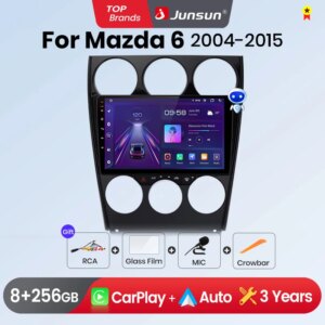 Android Autoradio für Mazda 6 2005 2006-2013 GPS  Multimedia 8Core Carplay