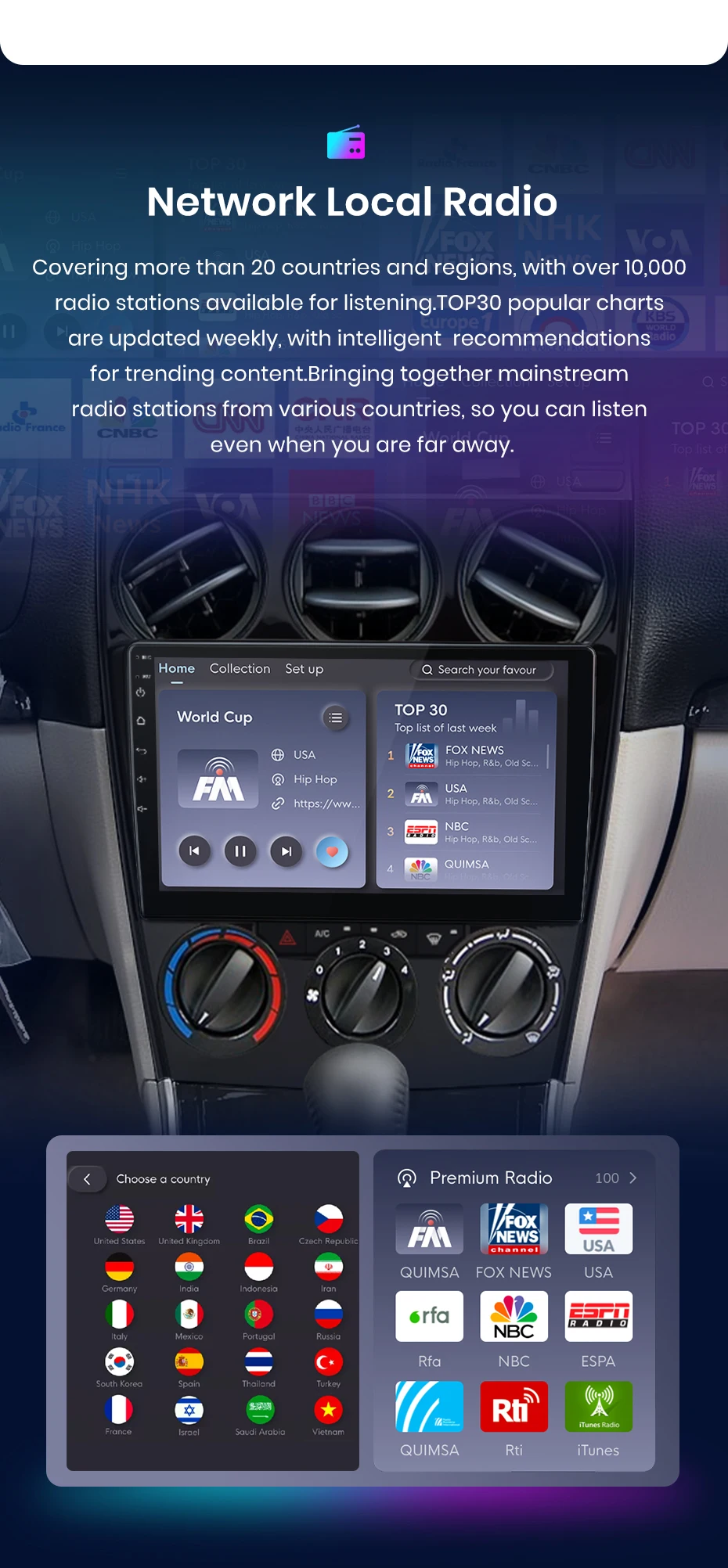 Junsun drahtloses Carplay Android Auto Autoradio für Mazda 6 2005 2006-2013 GPS intelligente Systeme Tereo Multimedia Autoradio