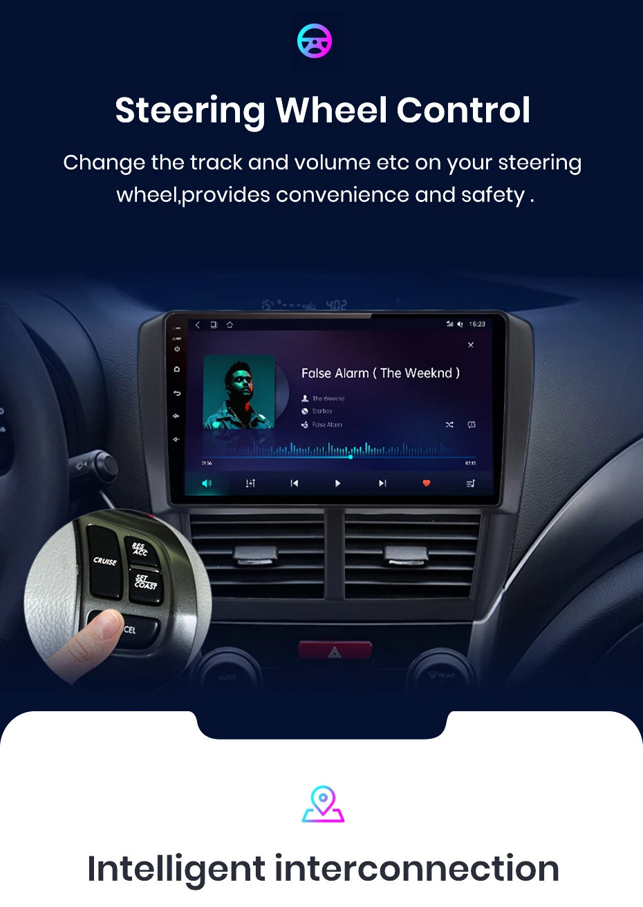 Junsun carplay android auto autoradio für subaru forest 3 sh impreza 2007-2013 gps intelligente systeme multimedia autoradio