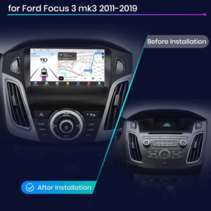 Alternative view of Android Autoradio für Ford Focus 3 mk3 2011-2019 GPS Wireless CarPlay Android Auto 8Core