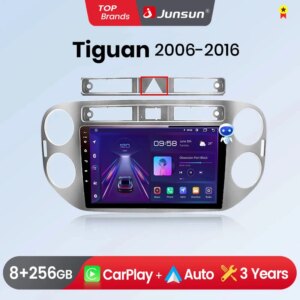 Android Autoradio für Volkswagen Tiguan 1NF 2010-2015 Multimedia 8Core Carplay