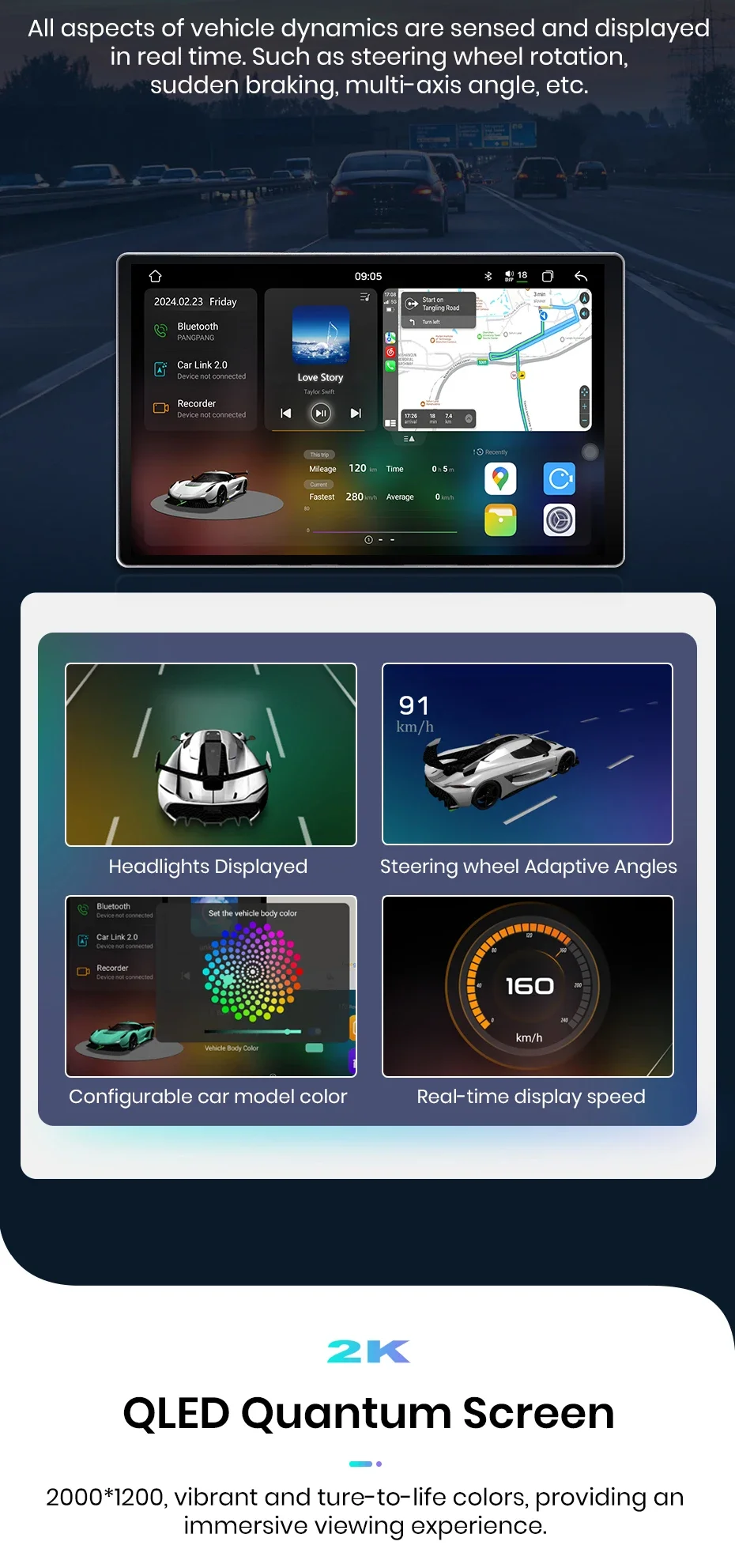 Junsun v3 plus 2k drahtloses Carplay Android Auto Auto intelligente Systeme für Mercedes Benz S-Klasse W220 1998-2005 Autoradio