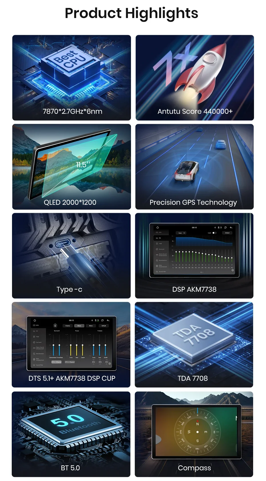 Junsun v3 plus 2k drahtloses Carplay Android Auto Auto intelligente Systeme für Mercedes Benz S-Klasse W220 1998-2005 Autoradio