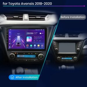 Alternative view of Android  Autoradio für Toyota Avensis 2014-2018 GPS  Multimedia 8Core Carplay
