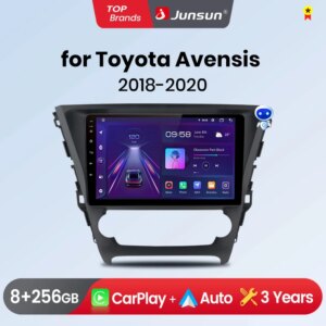 Android  Autoradio für Toyota Avensis 2014-2018 GPS  Multimedia 8Core Carplay