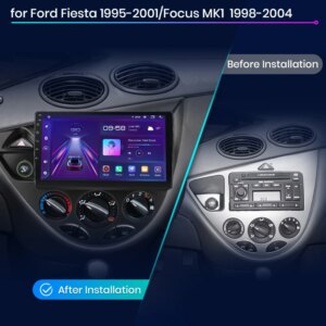 Alternative view of Android Autoradio für Ford Fiesta 2011-2016 Fokus mk1 2013-2018 GPS Multimedia 2 din 8Core CarPlay