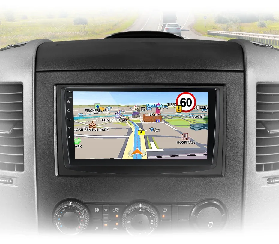 Junsun Carplay Android Auto Autoradio für Mercedes-Benz Sprinter VW Crafter GPS intelligente Systeme Multimedia Autoraido