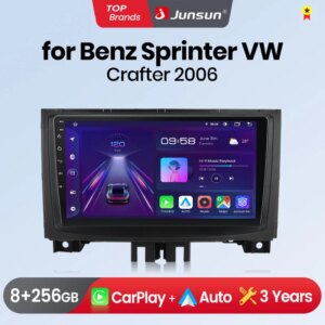 Android Auto Carplay Autoradio für Mercedes-Benz Sprinter VW Crafter GPS Multimedia 8Core