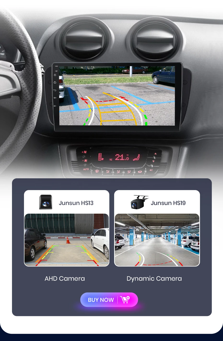 Junsun drahtloses Carplay Android Auto Autoradio für Sitz ibiza 6j 2009-2013 GPS intelligente Systeme Stereo Multimedia Autoradio
