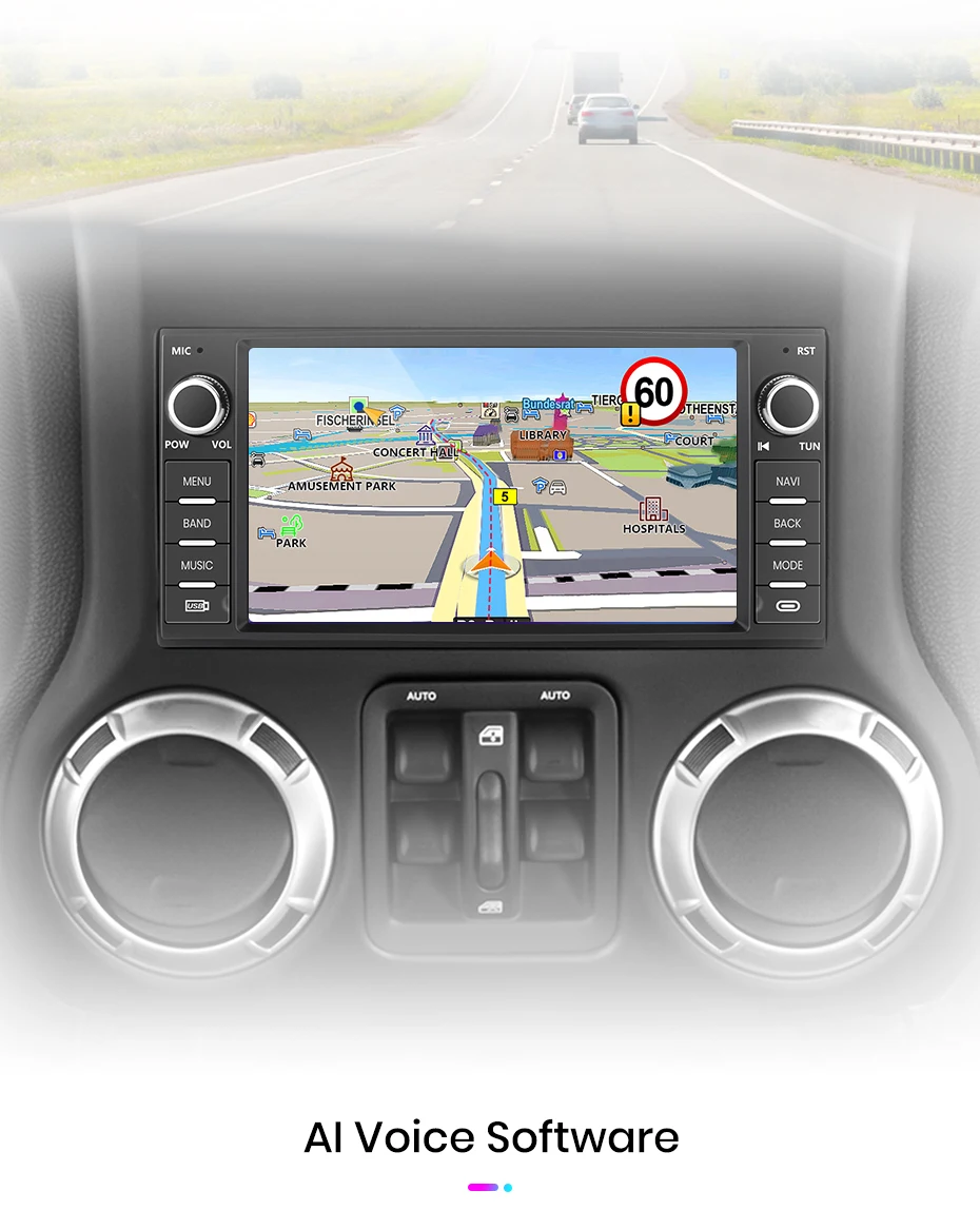 Junun Carplay Android Auto Autoradio für Jeep Wangler Dodge Grand Cherokee Chrysler 300c Patriot Kommando Kaliber Heraus forderer