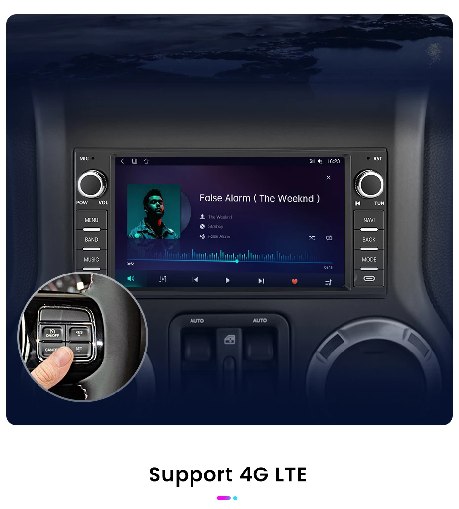 Junun Carplay Android Auto Autoradio für Jeep Wangler Dodge Grand Cherokee Chrysler 300c Patriot Kommando Kaliber Heraus forderer