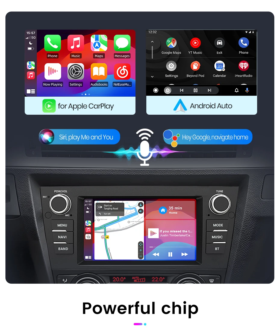 Junsun 7-Zoll-Autoradio für BMW E90 E91 E92 E93 2006 2007–2012 Wireless CarPlay Android Auto 2 DIN Intelligentes Multimedia 4G Junsun 7-Zoll-Autoradio für BMW E90 E91 E92 E93 2006 2007–2012 Wireless CarPlay Android Auto 2 DIN Intelligentes Multimedia 4G