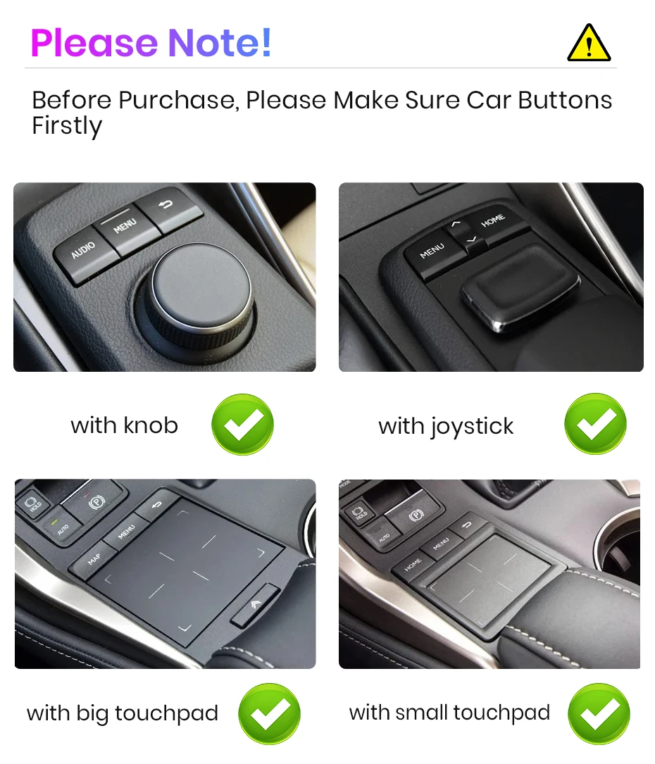 Junsun Wireless CarPlay Android Auto Interface Adapter für Lexus NX RX IS ES GS RC CT LS 2014-2019 AirPlay Mirror Link Funktionen