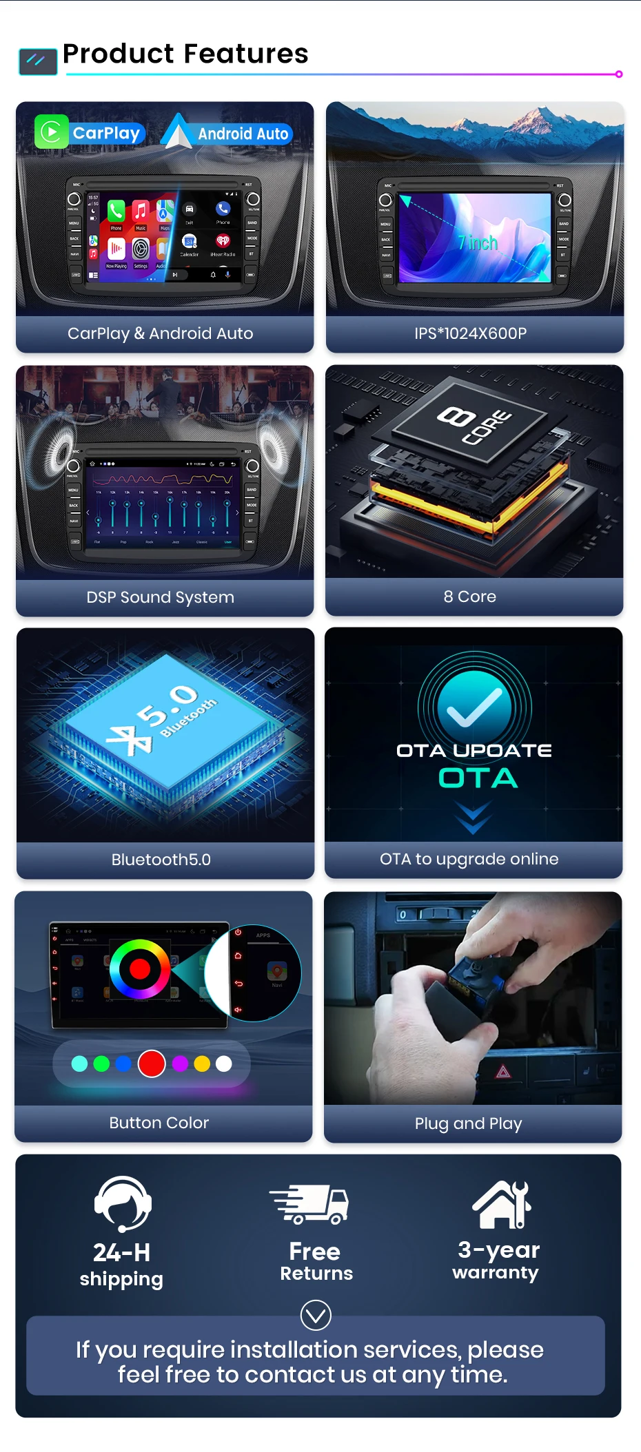 Junsun android auto für renault dacia duster sandero capturr xray logan 2 symbol dokker auto multimedia gps radio 2din autoradio
