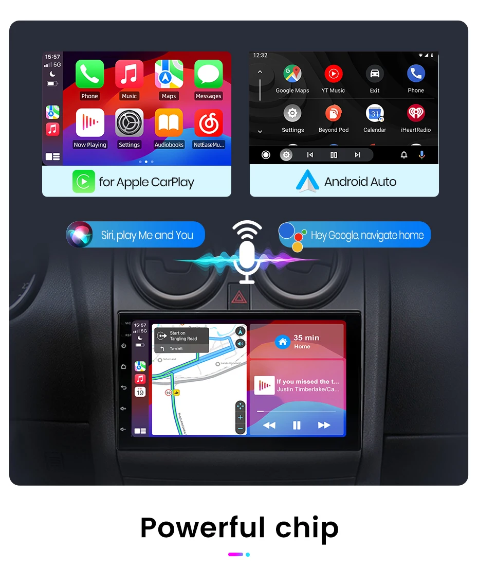 Junsun carplay android auto autoradio für vw volk roots fiat renault nissan hyundaigps intelligente systeme multimedia autoradio