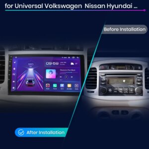 Alternative view of Carplay Android Auto Autoradio Universal Multimedia CarPlay 8Core 4K