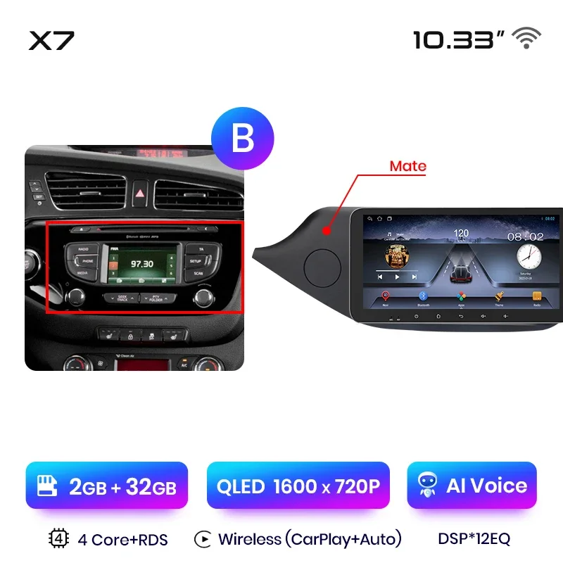X7 WIFI 2GB B