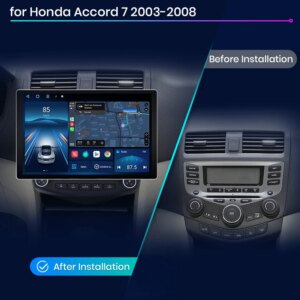 Alternative view of Android Autoradio für Honda Accord 7 2012-2015 2003 Auto GPS 2din CarPlay AndroidAuto 8Core