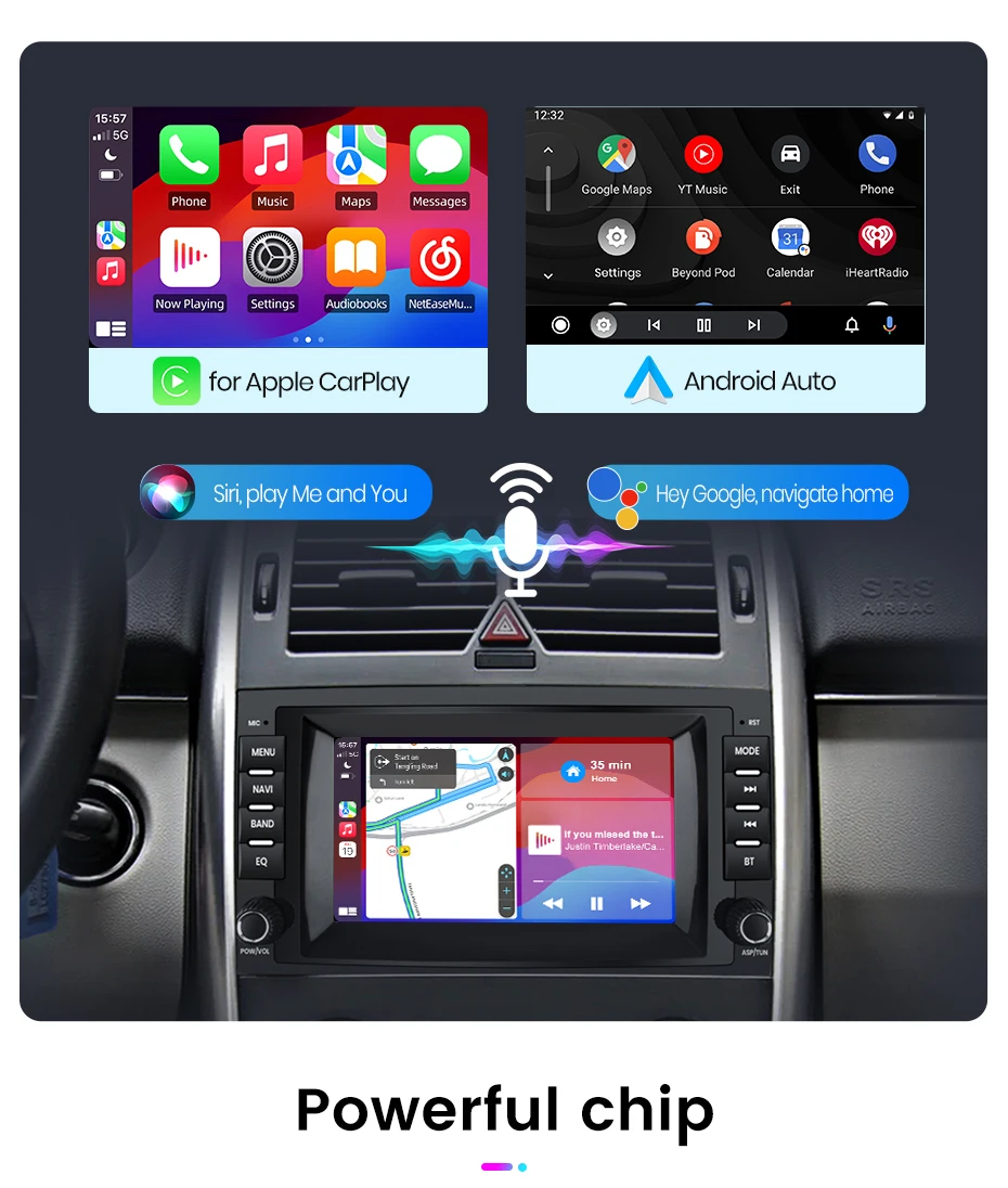 Junsun Wireless Carplay Android Auto Auto intelligente Systeme für Mercedes Benz B200 Klasse Sprinter W906 Viano Vito W639 GPS Auto