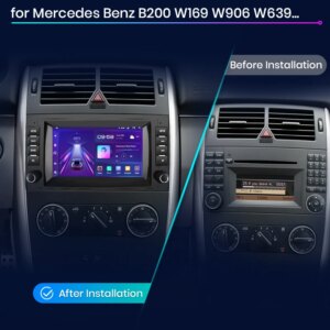 Alternative view of Android Autoradio für Mercedes Benz B200 Klasse Sprinter W906 Viano Vito W639 GPS Auto CarPlay 8Core