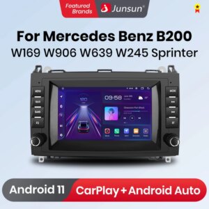 Android Autoradio für Mercedes Benz B200 Klasse Sprinter W906 Viano Vito W639 GPS Auto CarPlay 8Core