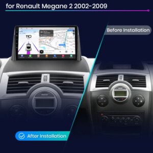 Alternative view of Android  Autoradio für Renault Megane 2 2002-2009 GPS Wireless CarPlay Qualcomm 8-Core