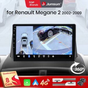 Android  Autoradio für Renault Megane 2 2002-2009 GPS Wireless CarPlay Qualcomm 8-Core