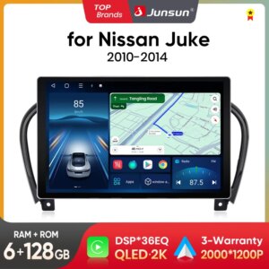 Android  Autoradio für Nissan Juke YF15 2010-2014 Multimedia GPS Carplay AndroidAuto