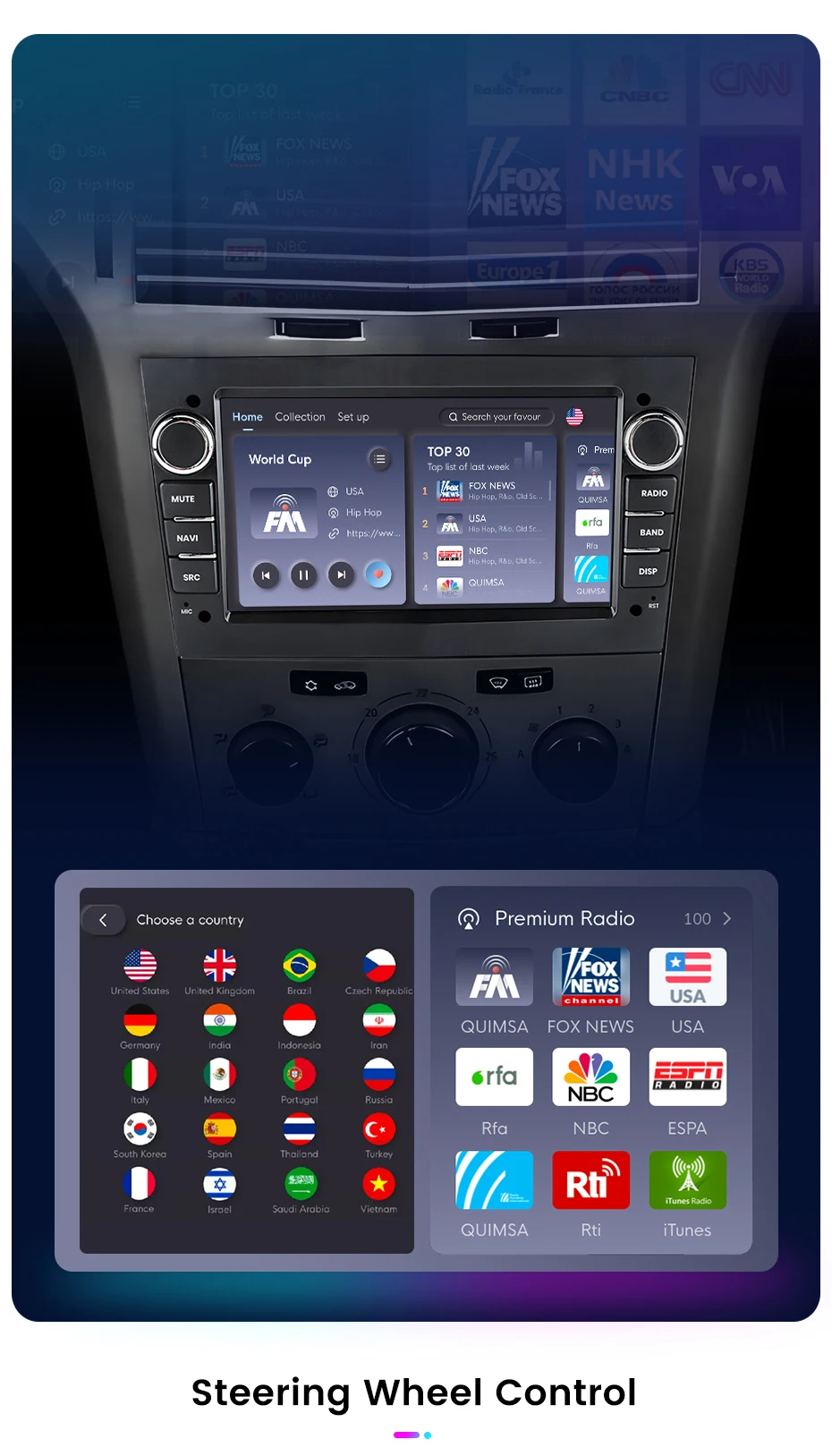 Junun carplay android auto autoradio für opel astra hj tectra vauxhall antara zafira corsa gps intelligente systeme multimedia