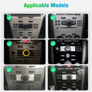 Alternative view of Android Autoradio für Astra H-Combo Corsa C Corsa D Meriva Zafira Multimedia CarPlay AndroidAuto GPS