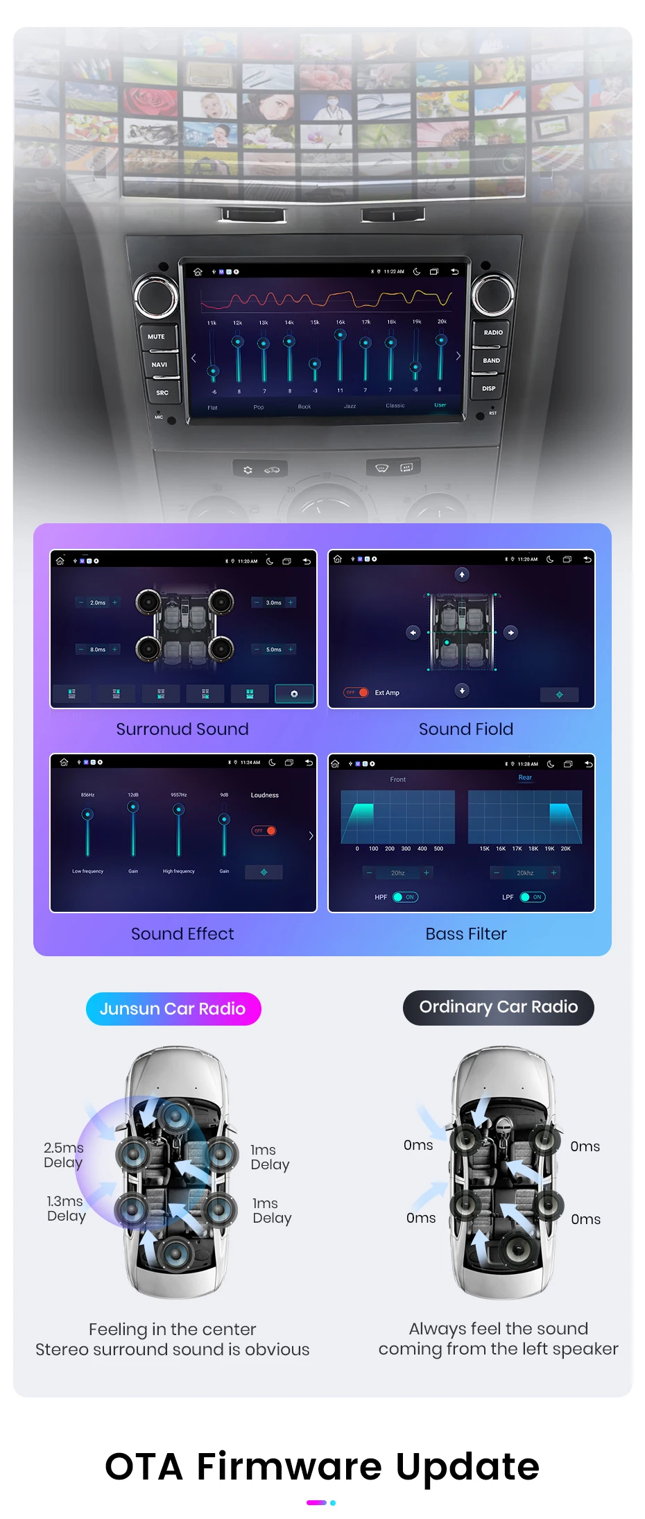 Junun carplay android auto autoradio für opel astra hj tectra vauxhall antara zafira corsa gps intelligente systeme multimedia